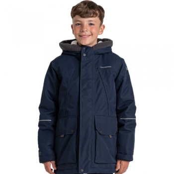 Craghoppers Boys Akito Waterproof Reflective Jacket 13 Years - Chest 32.5' (83cm)