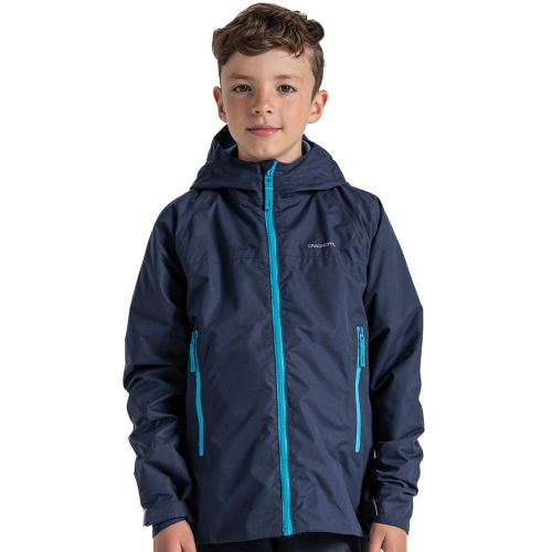 Craghoppers Boys Minato Relaxed Fit Waterproof Jacket 11-12 Years - Chest 29.5-31' (75-79cm)