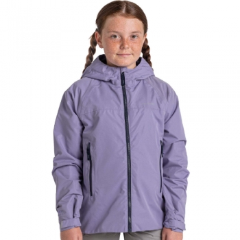 Craghoppers Girls Minato Relaxed Fit Waterproof Jacket 11-12 Years - Chest 29.5-31' (75-79cm)