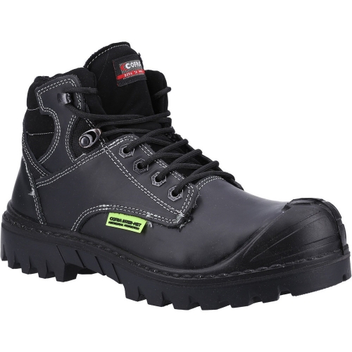 Cofra Mens Darwen UK MET S3 SRC Leather Lace Up Safety Boots UK Size 6.5 (EU 40)