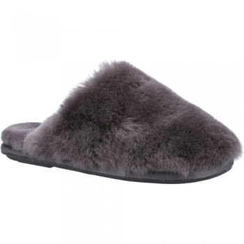 Cotswold Womens Salperton Sheepskin Fur Mule Slippers UK Size 4 (EU 37)