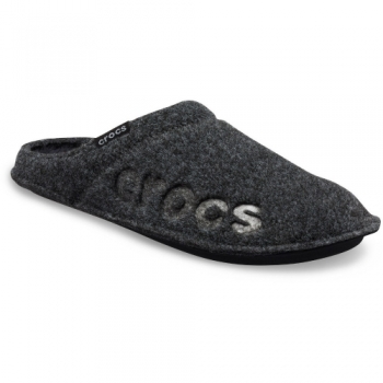 Crocs Mens Baya Felt Warm Soft Plush Slip On Slippers UK Size 4 (EU 37-38)