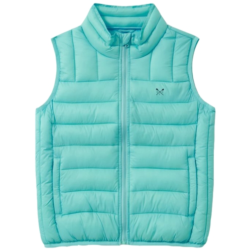 Crew Clothing Girls Recycled Lightweight Padded Gilet Age 7-8- Chest 30', (75cm)