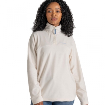 Craghoppers Womens Lani Half Zip Relaxed Fit Fleece Jacket 10 - Bust 34' (86cm)