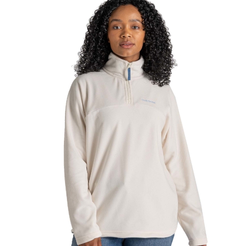 Craghoppers Womens Lani Half Zip Relaxed Fit Fleece Jacket 10 - Bust 34' (86cm)