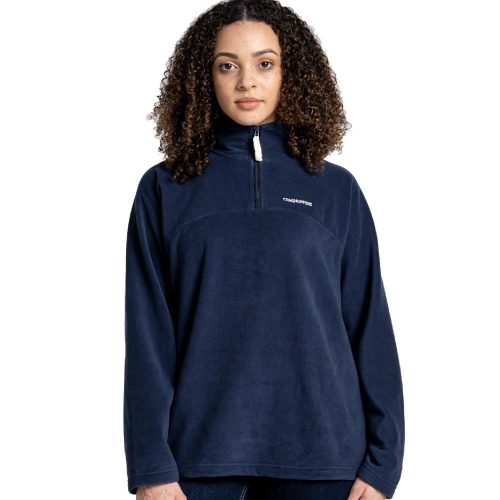 Craghoppers Womens Lani Half Zip Relaxed Fit Fleece Jacket 18 - Bust 42' (107cm)