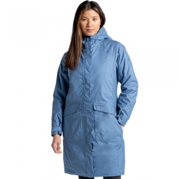 Craghoppers Womens Caithness Wateproof Longline Jacket 20 - Bust 44' (112cm)