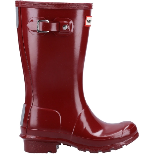 Hunter Girls Original Gloss Adjustable Wellington Boots UK Size 1 (EU 33)