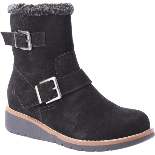 Hush Puppies Womens Lexie Zip Up Shearling Lined Boots UK Size 7 (EU 41)