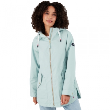 Joules Womens Shoreside Waterproof Breathable A Line Coat UK 10- Chest 35', (89cm)