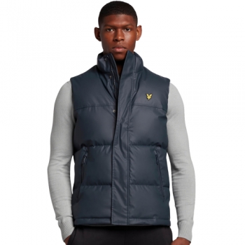 Lyle & Scott Mens Rubberised Wadded Gilet Body Warmer XXL - Chest 44-46.5' (112-118cm)