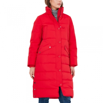 Joules Womens Cotsland Warm Long Length Puffer Coat UK 20- Bust 47', (119cm)