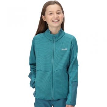 Regatta Girls Highton Winter III Full Zip Fleece Jacket 3-4 Years - Chest 55-57cm (Height 98-104cm)