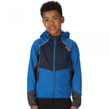 Regatta Boys Prenton Full Zip Hooded Fleece Jacket 3-4 Years - Chest 55-57cm (Height 98-104cm)