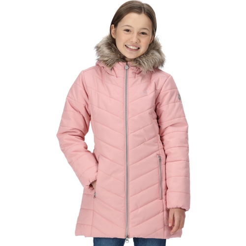 Regatta Girls Fabrizia Insulated Parka Padded Coat 13 Years - Chest 79-83cm (Height 153-158cm)