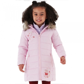 Regatta Girls Girls Peppa Pig Padded Insulated Coat 12-18 Months (80-86cm)