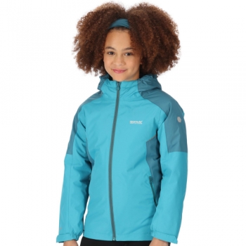 Regatta Girls Hurdle Iv Waterproof Insulated Jacket Coat 11-12 Years - Chest 75-79cm (Height 146-152cm)