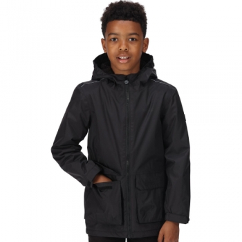 Regatta Boys Salman Waterproof Insulated Reflective Coat 9-10 Years - Chest 69-73cm (Height 135-140cm)