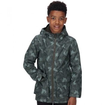 Regatta Boys Salman Waterproof Insulated Reflective Coat 14 Years - Chest 86-98cm (Height 164-170cm)