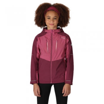 Regatta Girls Highton III Waterproof Breathable Jacket 11-12 Years - Chest 75-79cm (Height 146-152cm)