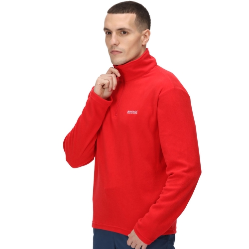 Regatta Mens Thompson Half Zip Light Thermal Anti Pill Fleece Jacket 5XL - Chest 55-57' (140-145cm)