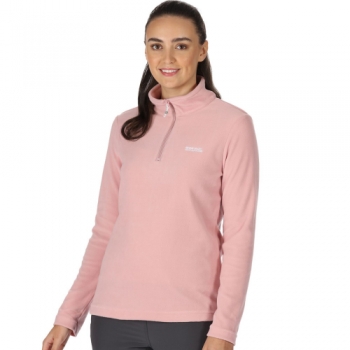 Regatta Ladies Sweethart Soft Half Zip Outdoor Walking Fleece Jacket 14 - Bust 38' (97cm)