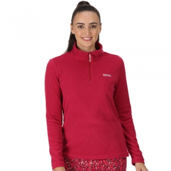 Regatta Ladies Sweethart Soft Half Zip Outdoor Walking Fleece Jacket 10 - Bust 34' (86cm)