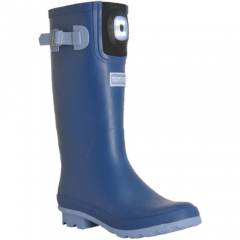 Regatta Womens Fairweather Brite Lite Torch Wellington Boots UK Size 6.5 (EU 40)