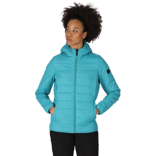 Regatta Womens Helfa Insulated Quilted Hooded Puffa Coat 10 - Bust 34' (86cm)