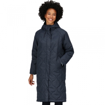 Regatta Womens Jovie Long Length Padded Insulated Coat 12 - Bust 36' (92cm)