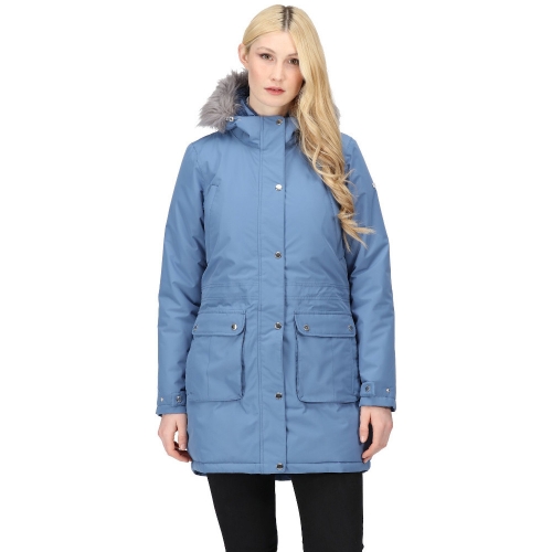 Regatta Womens Voltera Waterproof Insulated Parka Jacket 10 - Bust 34' (86cm)