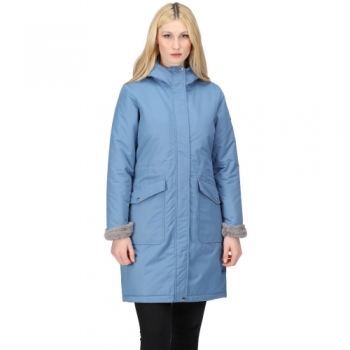 Regatta Womens Romine Waterproof Breathable Parka Coat 10 - Bust 34' (86cm)