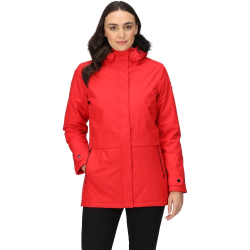 Regatta Womens Myla II Waterproof Hooded Insulated Coat 10 - Bust 34' (86cm)