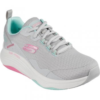 Skechers Womens D Lux Fitness Roam Free Lace Up Trainers UK Size 3 (EU 36)