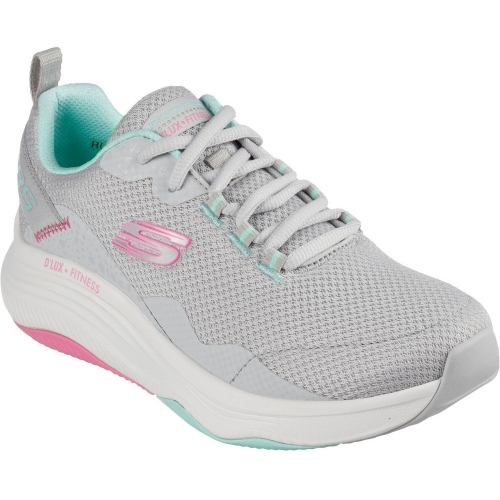 Skechers Womens D Lux Fitness Roam Free Lace Up Trainers UK Size 3 (EU 36)