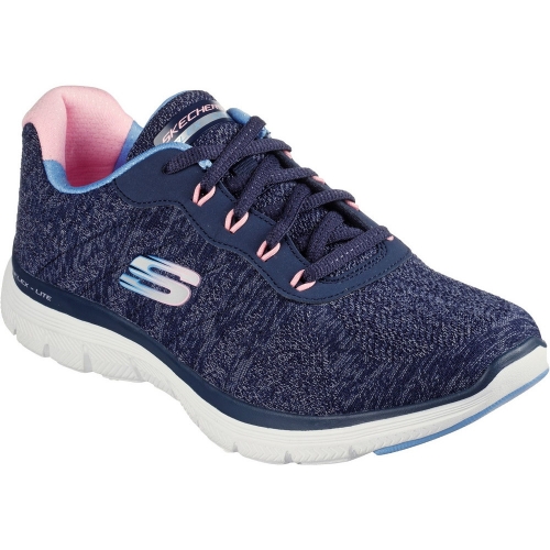 Skechers Womens Flex Appeal 4.0 Fresh Move Lace Up Trainers UK Size 3 (EU 36)