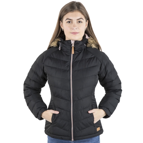 Trespass Womens/Ladies Nadina Waterproof Breathable Hooded Jacket Coat 12/M - Bust 36' (91.4cm)