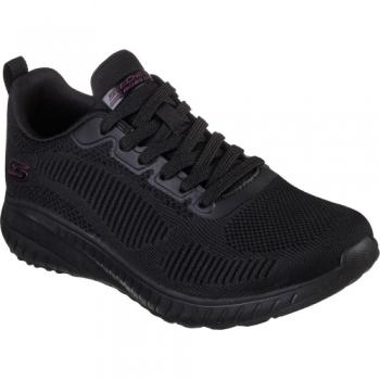 Skechers Womens Bob Squad Chaos Face Off Lace Up Trainers UK Size 4 (EU 37)