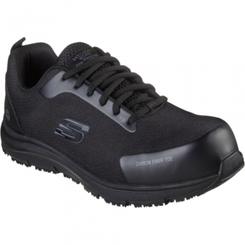 Skechers Mens Ulmus Slip Resistant Safety Toe Work Trainers UK Size 11 (EU 46)