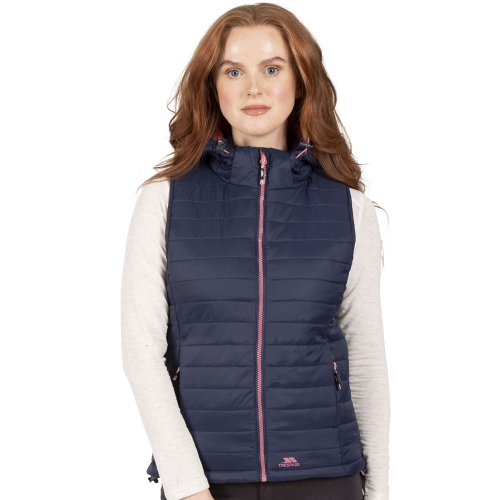 Trespass Womens/Ladies Aretha Padded Hooded Walking Gilet Bodywarmer L- UK 14, Bust 38' (96.5cm)