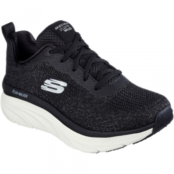 Skechers Womens D'Lux Walker Daily Beauty Lace Up Trainers UK Size 3 (EU 36)