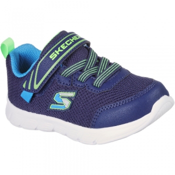 Skechers Boys Comfy Flex Mini Slip On Lightweight Trainers UK Size 5 (EU 22)