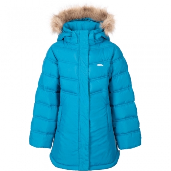 Trespass Girls Charming Padded Hooded Warm Jacket 7-8 years - Height 50', Chest 26' (66cm)