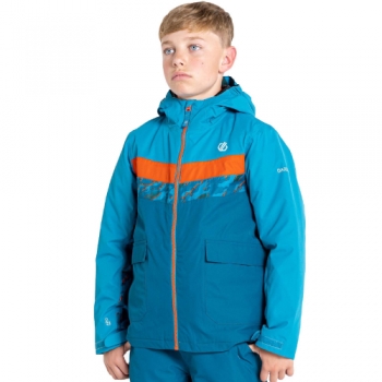 Dare 2B Boys Remarkable II Waterproof Breathable Ski Jacket 9-10 Years- Chest 27-28', (69-72cm)