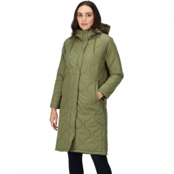 Regatta Womens Jovie Long Length Padded Insulated Coat 18 - Bust 43' (109cm)