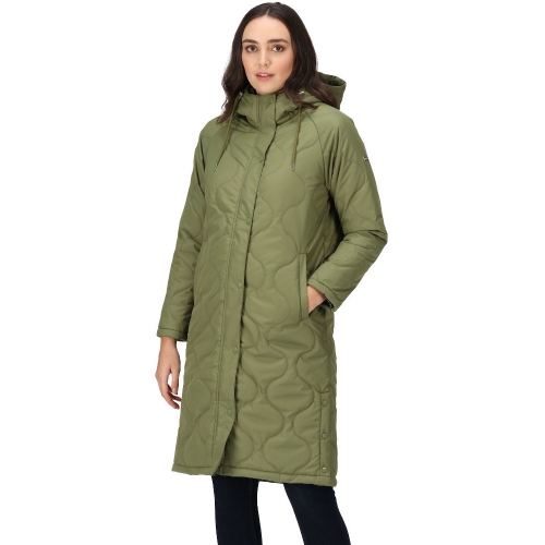 Regatta Womens Jovie Long Length Padded Insulated Coat 20 - Bust 45' (114cm)