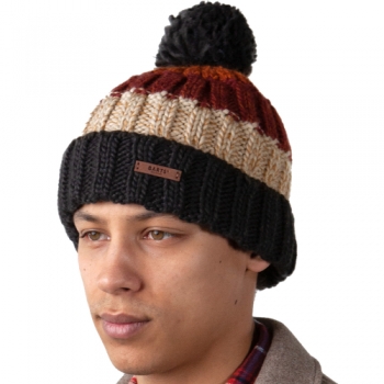 Barts Mens Wilhelm Warm Cozy Knitted Walking Bobble Beanie Hat One Size