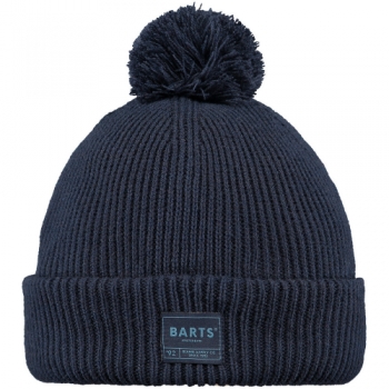 Barts Mens Arkade Turnup Durable Pom Pom Beanie Hat One Size