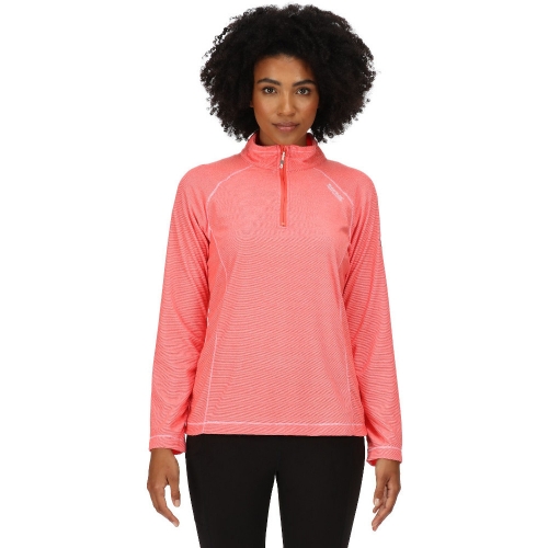 Regatta Womens/Ladies Montes Half Zip Lightweight Microfleece Top 16 - Bust 40' (102cm)