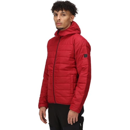 Regatta Mens Helfa Insulated Warm Quilted Hooded Jacket 3XL - Chest 49-51' (124.5-129.5cm)